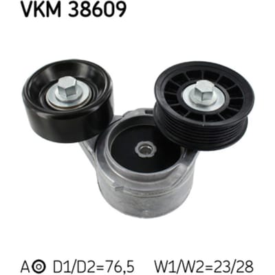 Spanpoelie, V-riem SKF VKM 38609