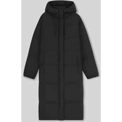 Regular fit lange donsjas met capuchon, model 'FINI-3'