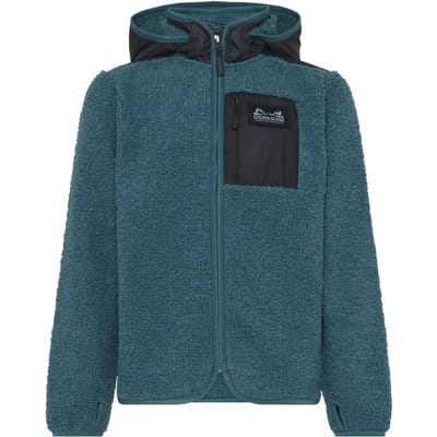 Teddy met capuchon full zip voor kinderen Didriksons Exa 3