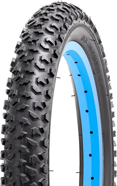 Fietsband Opvouwbaar - Reserve Wiel - Fietsen Onderhoud - Verbeterde Grip - 16 Inch - Zwart