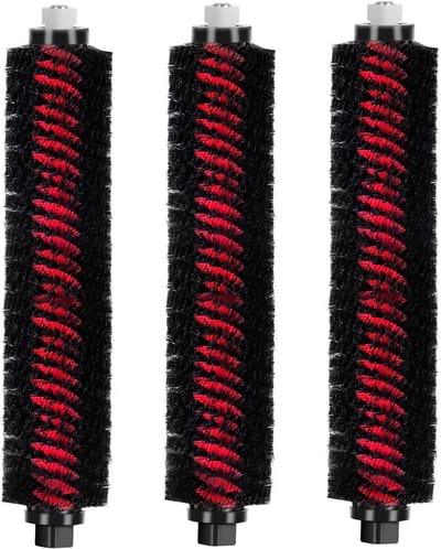 (3 stuks) Hoge snelheid reinigingsborstel Geschikt voor Roborock S8 Pro Ultra, S7 Maxv Ultra, S7 Pro Ultra Robotstofzuiger, borstel voor dweilwassen en dock Zelfreinigend Afneembaar Wasbaar