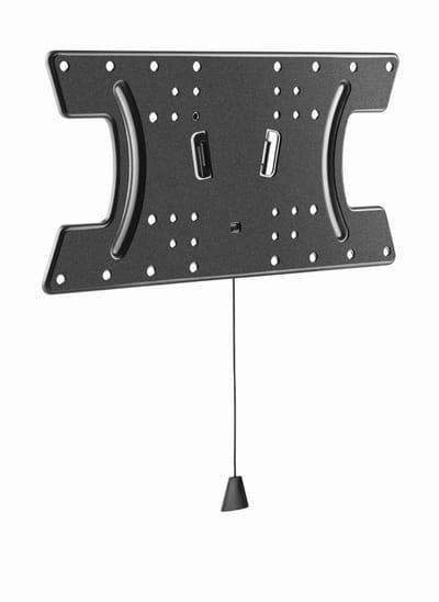 Gembird WM-65F-03 mounting kit - for TV - fixed - black - Max 30 kg - recommended for 65"