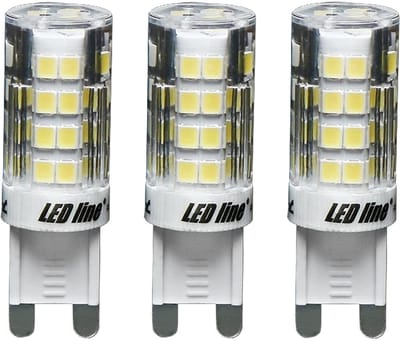 LED line LITE LED Insteeklamp G9 - 4W (vervangt 30W) - 350lm - Ø16mm - 230V - Energiezuinig - 3 stuks