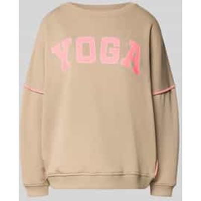 Oversized sweatshirt met statementprint