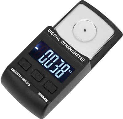 Naaldkracht Weegschaal - Stylus Krachtmeter - Platenspeler Afstellen - Hoge Precisie Meting - 100g 01g - Zwart