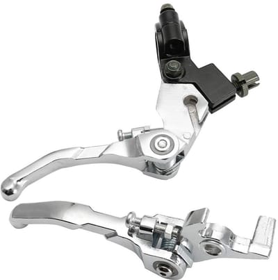 Dailygoods- Remhendel Vervangend - Koppelingshendel - Aluminium - Geschikt voor Pitbike 125 - Eenvoudige Installatie - 100% Gloednieuw - Remhendels
