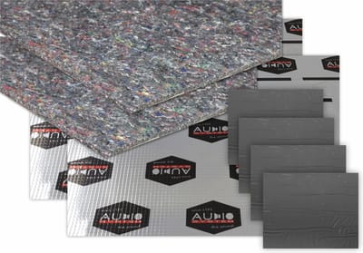Audiosysteem Deurkit - 2x Silence Fleece/4x Alu Sheet 250/2x Alubutyl 1500