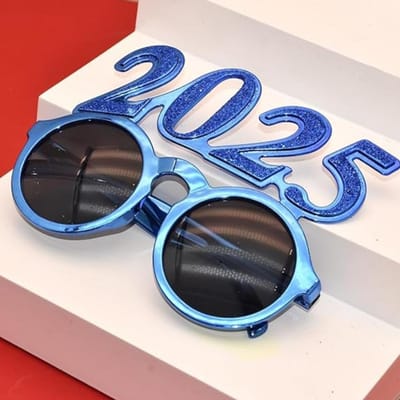 Lunettes de Soleil Rondes Vintage pour Femmes Hommes Style Festival Fête Célébration Lunettes de Soleil Lunettes Unisexes MULTI