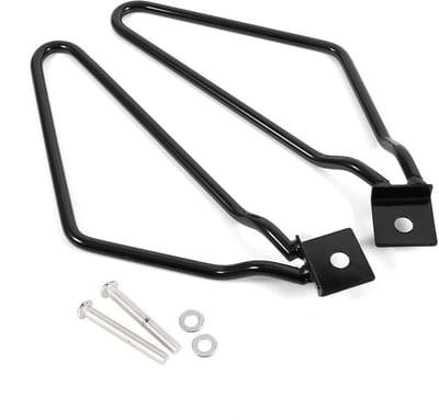 Dailygoods- Zadeltassen Beugel Eenvoudige Installatie - Motorfiets Beugel - Zadeltashouder - Superieure Stabiliteit - Inclusief Schroeven - Geschikt voor XL883/1200 HD1450/1584