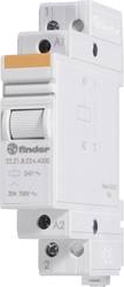 Finder 22.22.8.012.4000 Industrieel relais Nominale spanning: 12 V/AC Schakelstroom (max.): 20 A 2x NO 1 stuk(s)