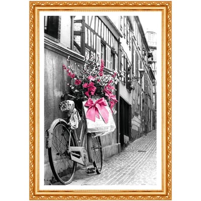 Diamant schilderij roze bloemen volledige ronde borduurwerk strass kruissteek handwerk woondecoratie 20X30CM gray