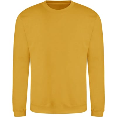Vegan Sweater met lange mouwen 'Just Hoods' Mustard - M