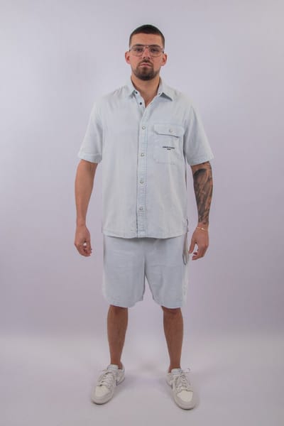 Armani Exchange Heren Overshirt Blauw XM002266-AF22638/FB380