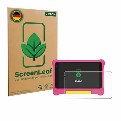 2 Stuks Screenprotector voor Happybe Kids Tablet 7" - Hoogwaardige Beschermfolie transparant