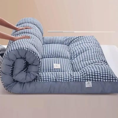 Opvouwbare Japanse Futon Matras - Tatami Vloermatras voor Slaapkamer of Logeerkamer