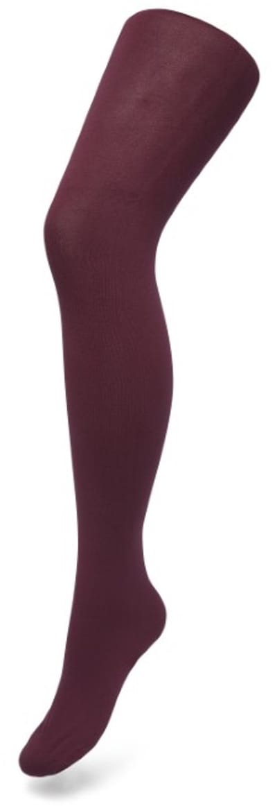 Bonnie Doon Opaque Comfort Panty 40 Denier Donker Rood Dames maat 36/38 S - Extra brede Comfort Boord - Tekent Niet - Kleedt Mooi af - Mat Effect - Gladde Naden - Maximaal Draagcomfort - Donkerrood - Bordeaux - Wine - BN161911.396