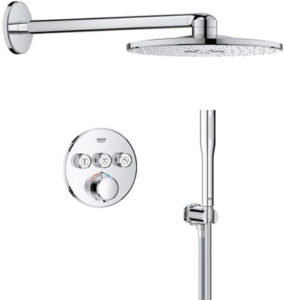 GROHE Precision SmartControl inbouw douchesysteem - Rond - Chroom