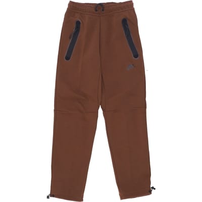 Lichtgewicht trainingsbroek heren sportkleding Tech Fleece broek Cacao Wow/zwart