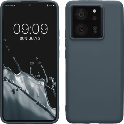 kwmobile telefoonhoesje geschikt voor Xiaomi 13T / 13T Pro - Hoesje voor smartphone - Back cover in leisteen