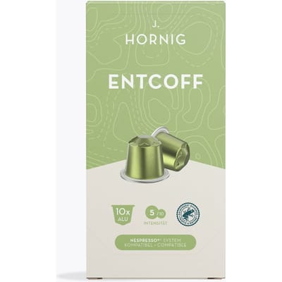 J. Hornig Entcoff 10 capsules Nespresso®-compatibel
