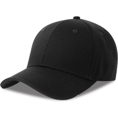 Atlantis Headwear Sport Sandwich-S Cap AT6000 - Black/Black - One size
