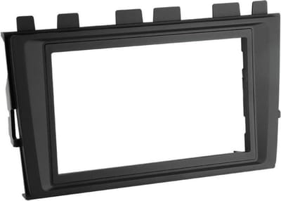 2-DIN Paneel geschikt voor Volkswagen Polo/Transporter 6.1 2018-2023 Kleur : Zwart