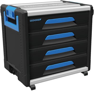 Workmo 24 B2 Modulaire Gereedschapbox, 4 Laden H6 (1110 WM 24)