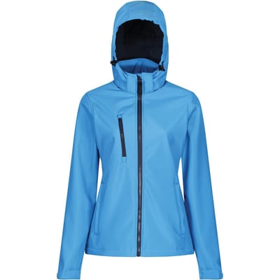Regatta Dames/dames Venturer 3-lagige Membraan Soft Shell Jacket (Frans Blauw/Zwaar)