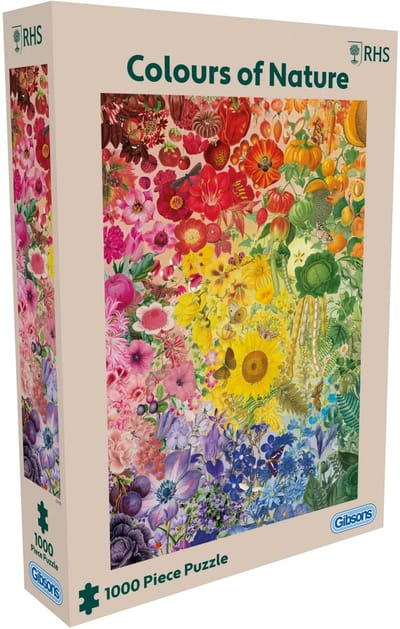 Gibsons - RHS Kleuren der Natuur ("RHS Colours of Nature") - Royal Horticultural Society - 1000 stukjes - 49×68cm - Legpuzzel voor Volwassenen