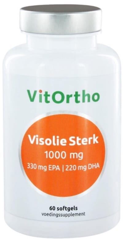 VitOrtho - Visolie - Sterk 1000 mg - 60 softgels