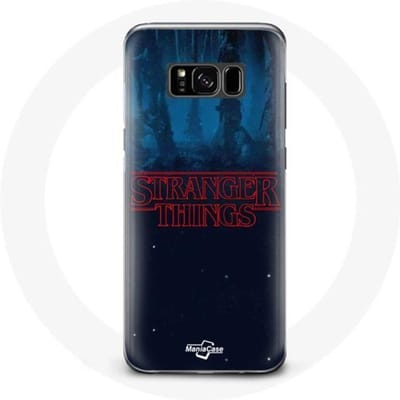 Coque pour Samsung Galaxy S8 plus Stranger Things logo de la saison 2