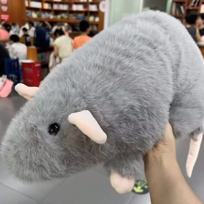 Creatieve 40/55/90cm Grote Muis Poppen Pluche Cartoon Bloementak Rat Poppen Extra Grote Zachte Dierlijke Figuur Kinderen Cadeau Verjaardag 90cm