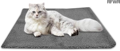 RFWR® Grijze dekens voor katten en huisdieren - Warmtemat en knuffeldeken