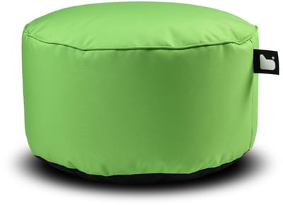 Extreme Lounging - b-poufe - poef rond - binnen & buiten - uv- en waterbestendig - ø60cm - lime