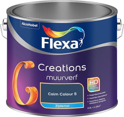 Flexa - Creations Muurverf Zijdemat - Calm Colour 5 - Mengverf - 2,5 L