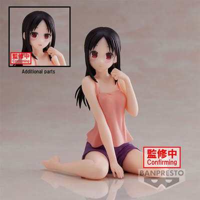 Banpresto Kaguya Shinomiya-figuur Uit Kaguya Sama Love Is War Ultra Romantische Relaxtijd 10 Cm Roze