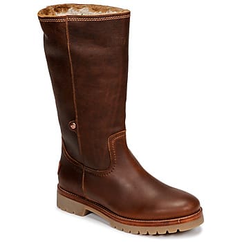 Panama Jack BAMBINA B94 - Volwassenen Gevoerde laarzen - Kleur: Cognac - Maat: 36