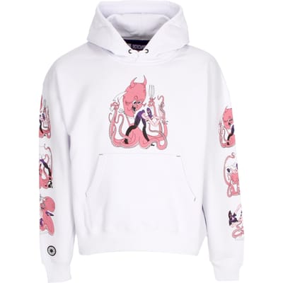 Herenhoodie Love Hoodie Wit