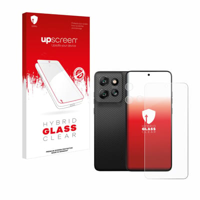 upscreen - Screenprotector voor Motorola ThinkPhone 25 (Voor+Camera) - Folie Beschermfolie Beschermglas transparant