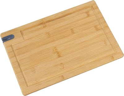 Snijplank met Slijper - Natuurlijk - 38 x 26 x 2 cm - Houten Snijplank voor de Keuken
