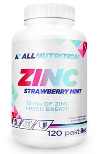 ALLNUTRITION Zink | 120 tabletten | aardbei munt | voedingssupplement