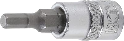 BGS Dopsleutelbit 1/4 INBUS 4 mm