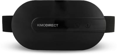 KIMO DIRECT Menstruatie Warmteband - Massage Buik & Onderrug - Menstruatie Pijnverlichting - Draadloos - Zwart