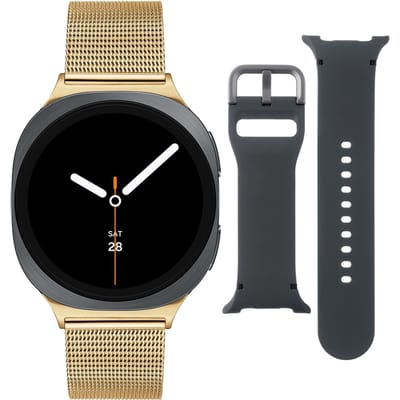 Samsung Special Edition Galaxy Watch 8 Grijs/Goudkl Staal 40mm