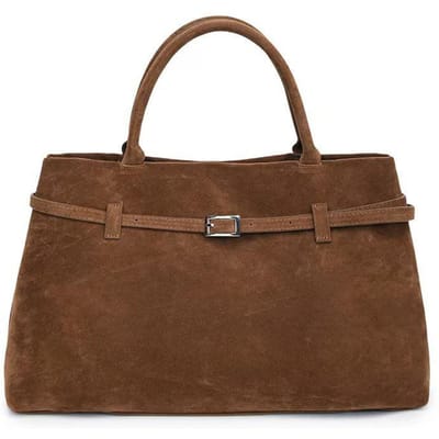 Tote Bag Dames Nieuwe Herfst/winter Hoogwaardig Niche Design Grote Capaciteit Retro Forensen Handtas Dames Schoudertassen 38x16x25cm bruin