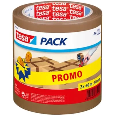 Tesa Verpakkingstape Tesapack - Bruin - 66m X 50mm