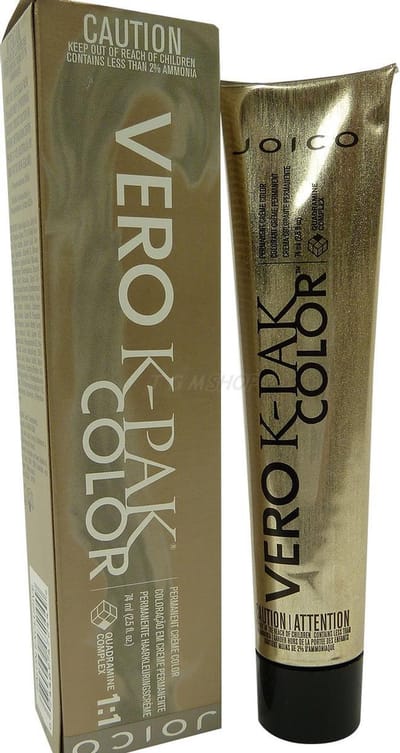 Joico Vero K-Pak Color Permanent Hair Cream Dye Haar Verf Kleur Crème 74ml - 5A Medium Ash Brown