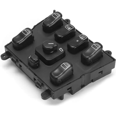 Auto Automatisch Power Raam Hoofd Bedieningsschakelaar 1638206610 Geschikt voor Mercedes Benz W163 ML320 ML430 black