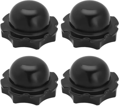 Bad Plug Caps - Water Stopper Cap - Spa Pomp Verwijdering - Lekvrije Afdichting - 57 x 31 mm - Zwart