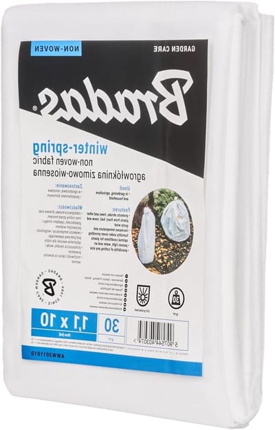 Wintervlies Planten - Tuinvlies Vorstbescherming - Planten Beschermen - Ademend Materiaal - 32 m x 10 m - Grijs